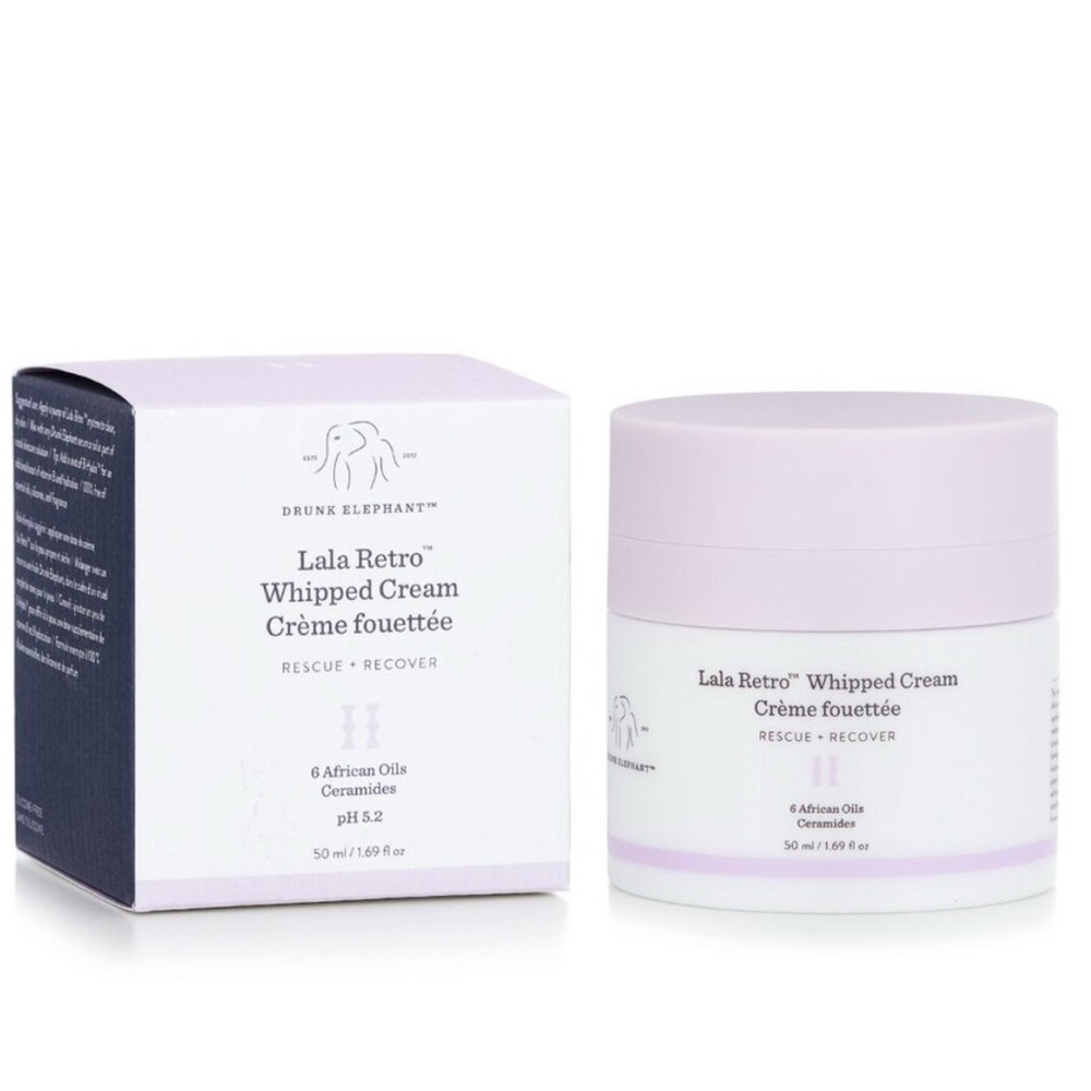 NEW ‼️ Drunk Elephant Lala Retro Whipped Cream Moisturizer 1.69 oz/50ml